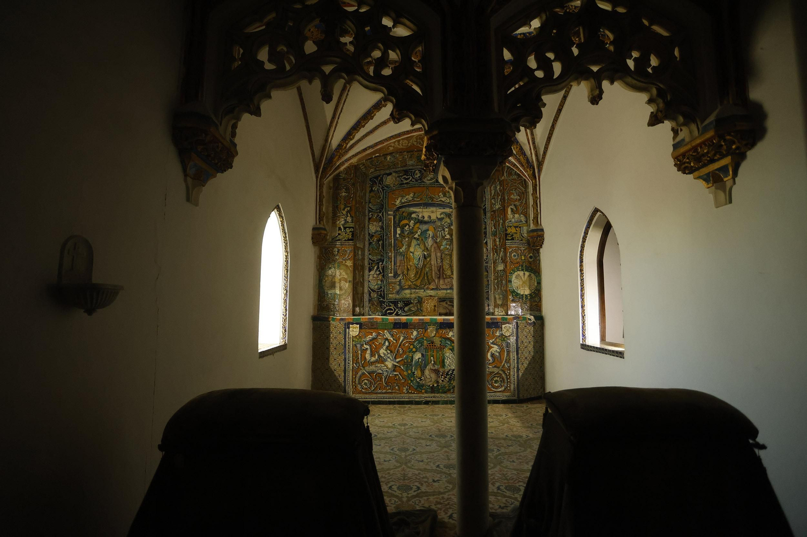 La visita al Cuarto Alto de los Reales Alcázares de Sevilla, en imágenes