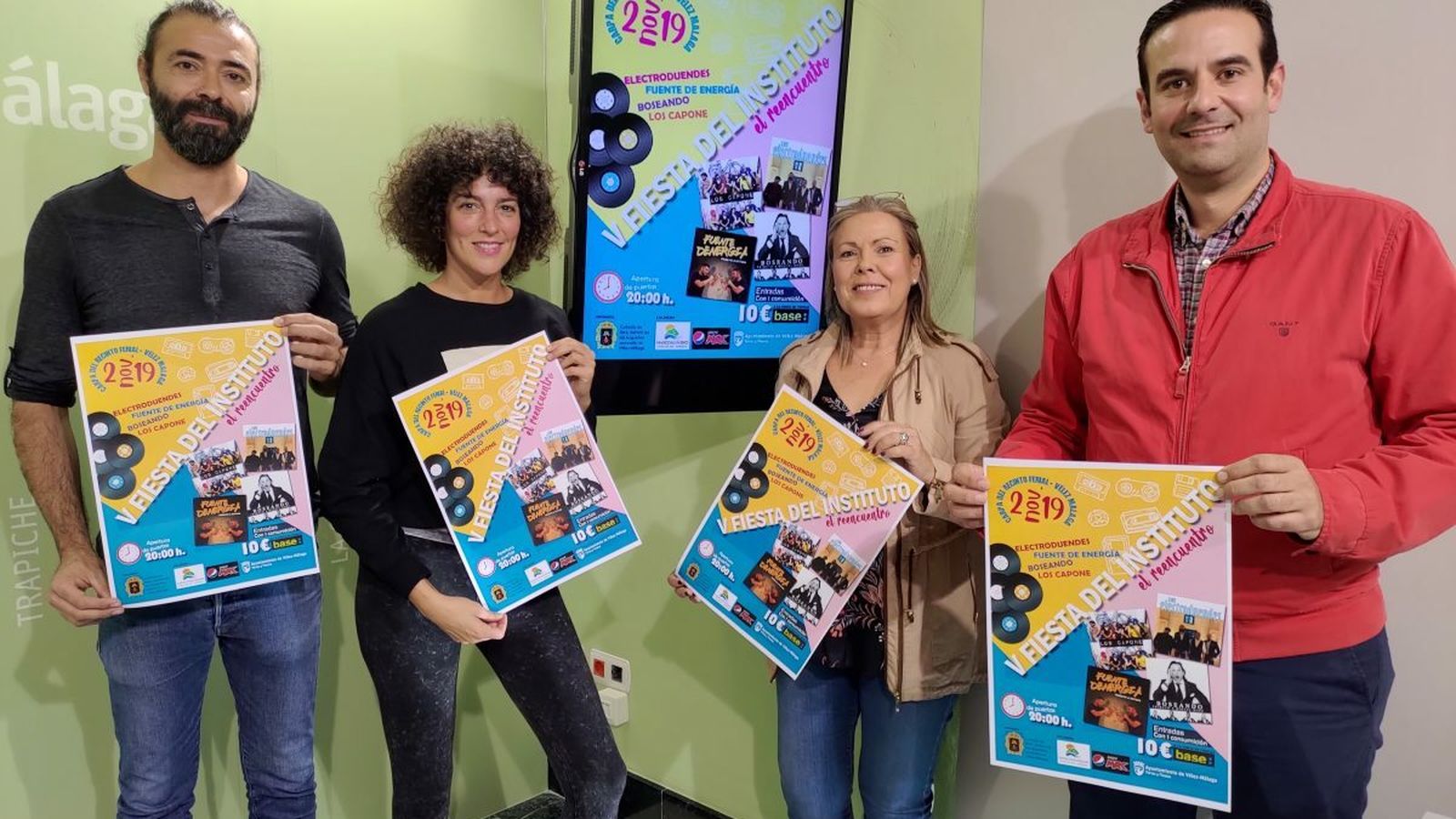 Presentación de 'La fiesta del instituto. El reencuentro'.