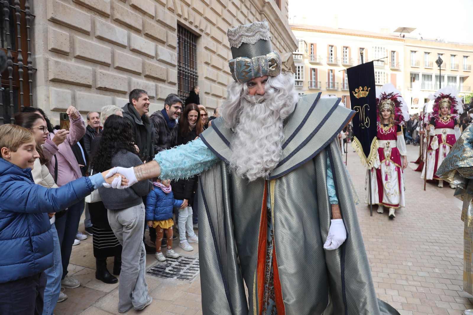 La Cabalgata de Reyes Magos de Málaga, en imágenes