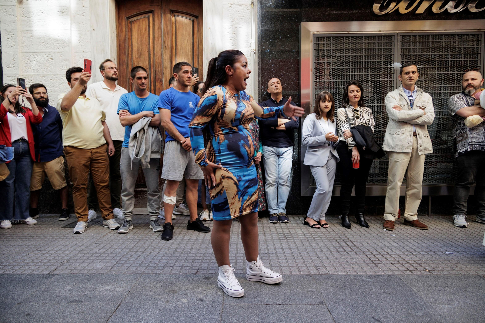 Las imágenes de la salida de Las Penas  en el domingo de Ramos de Cádiz de la Semana Santa 2023