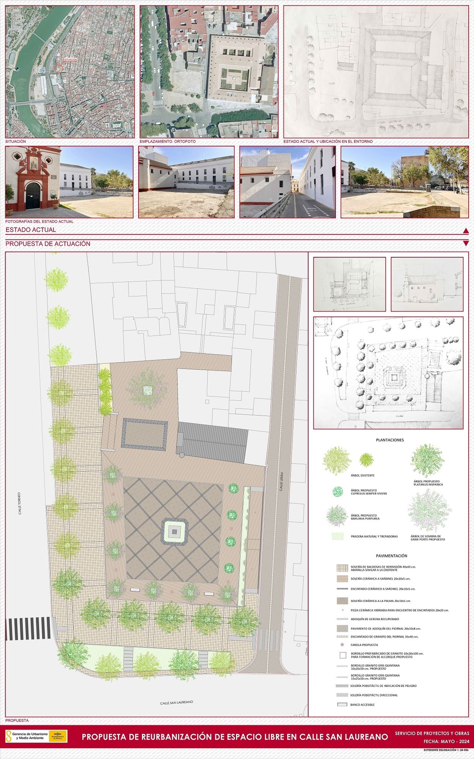 El proyecto para la parcela de San Laureano.