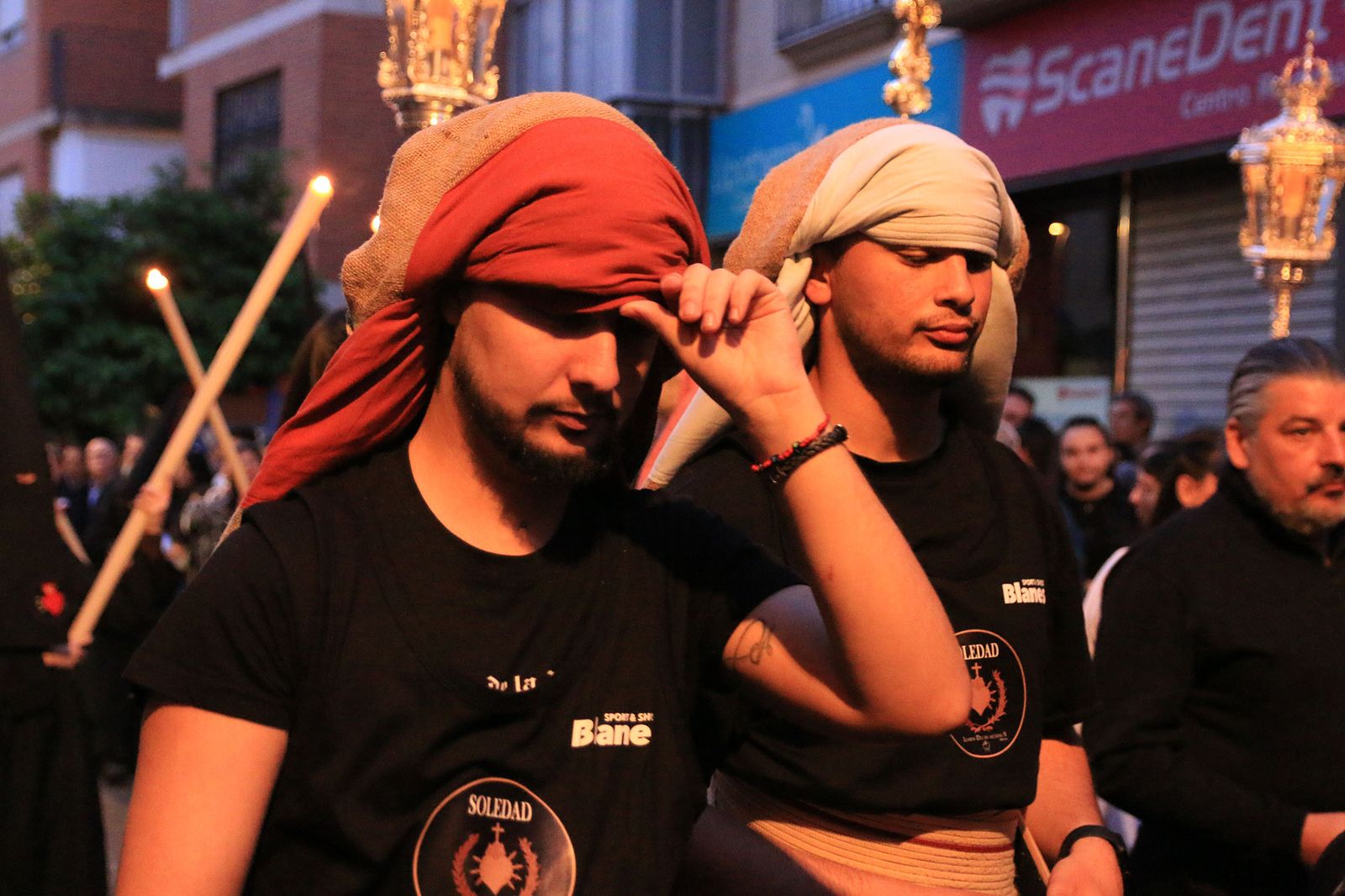 La procesión de la Soledad, imágenes