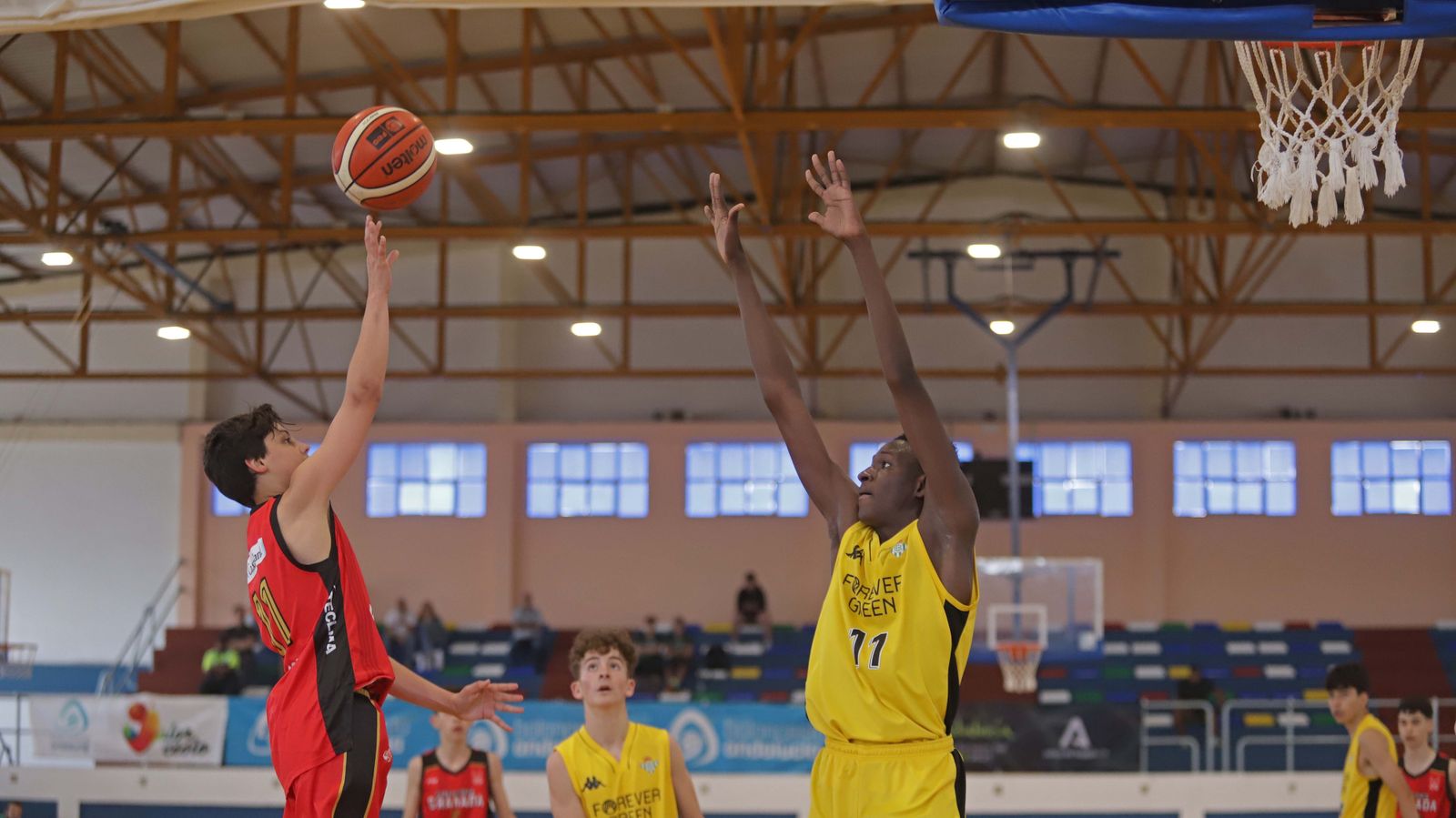 Fotos de las semifinales del Campeonato de Andalucía infantil masculino de La Línea