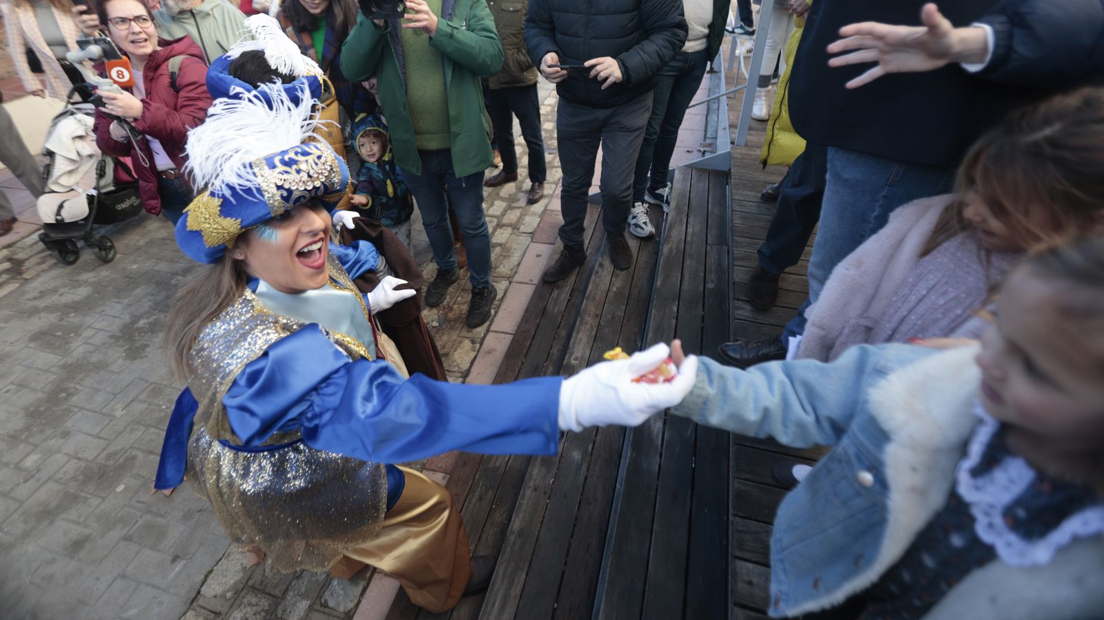 Las fotos de la recepción a los Reyes Magos en el ayuntamiento de La Línea
