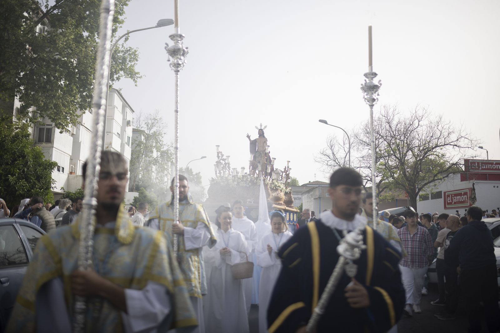 La Hermandad del Resucitado de la Semana Santa de Huelva 2023, en imágenes