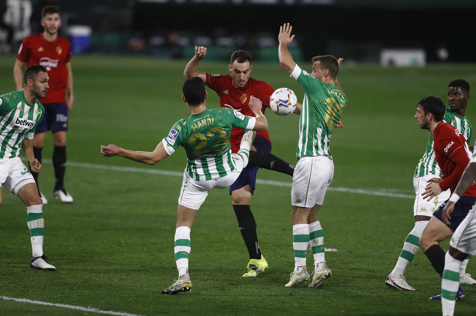 Las imágenes del Betis-Osasuna
