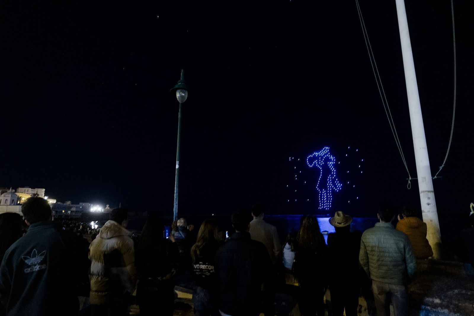 Las imágenes de la quema de la Bruja Piti y espectáculo de luz y sonido