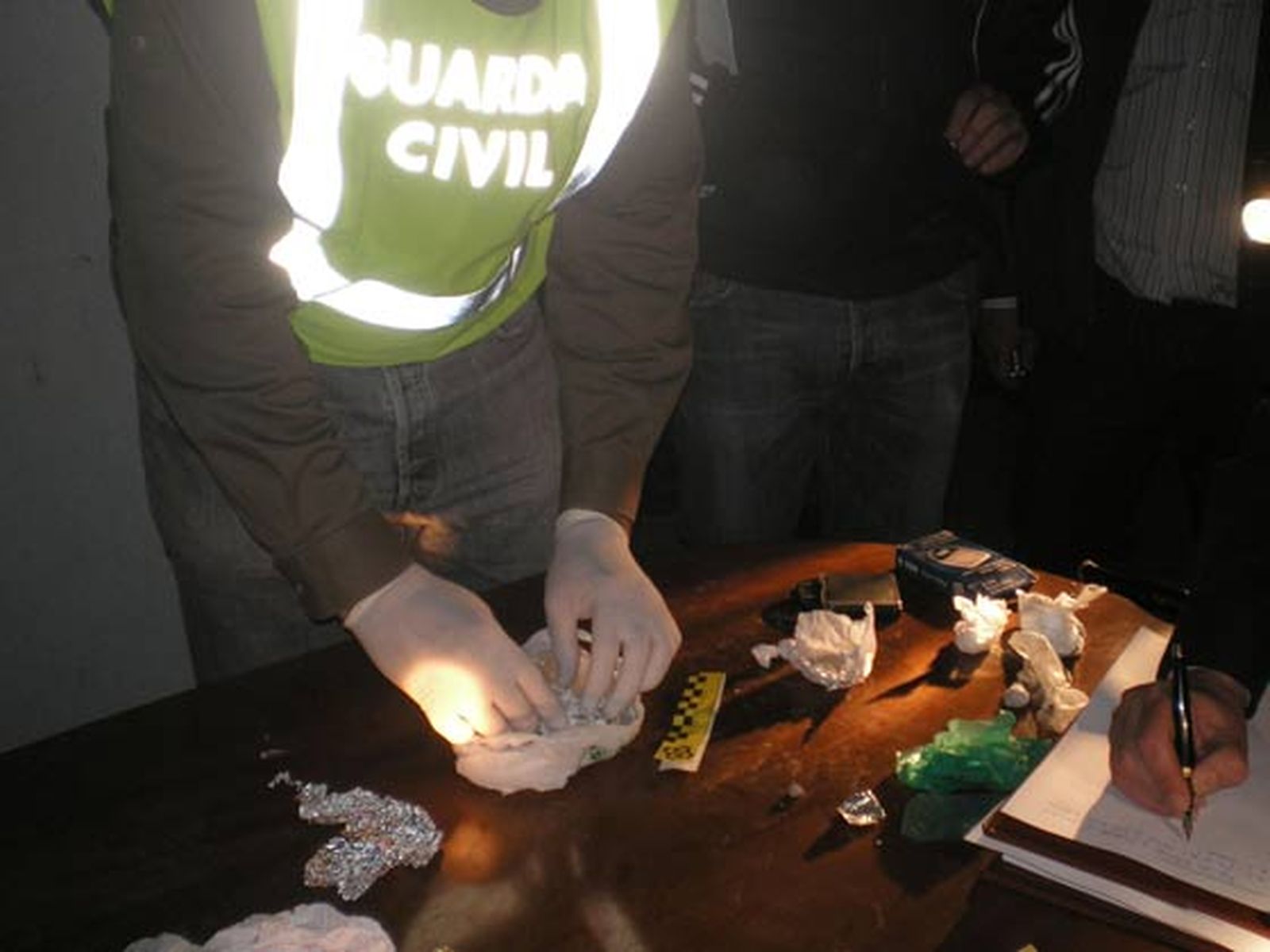 Siete detenidos en una operación contra el narcotráfico