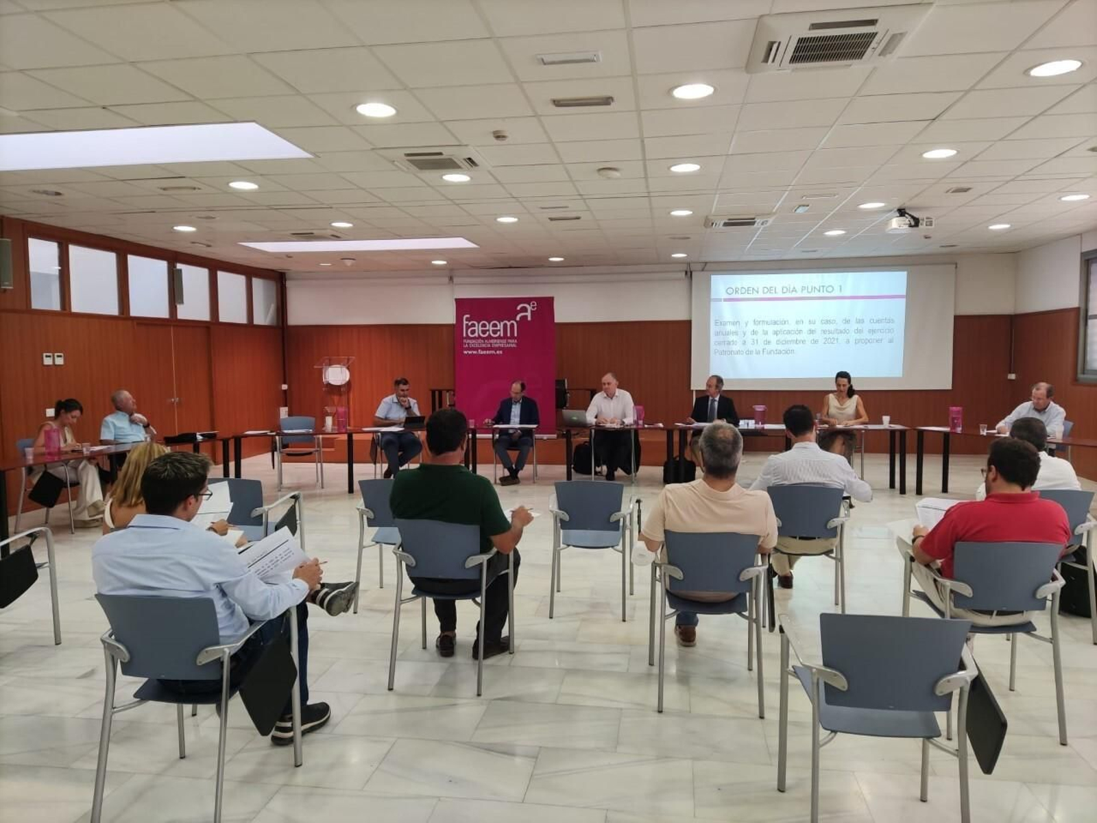 Reunión de Faeem en las instalaciones de la Cámara de Comercio de Almería