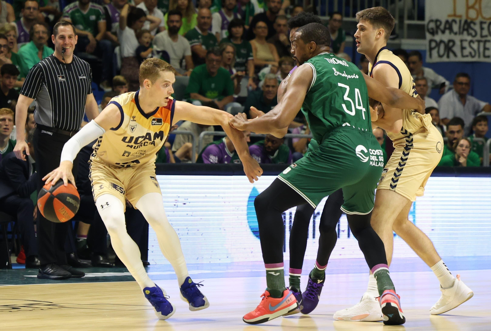 Fotos del Unicaja - UCAM Murcia