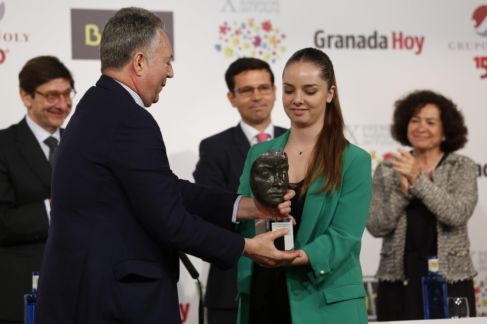 Entrega de los premios.