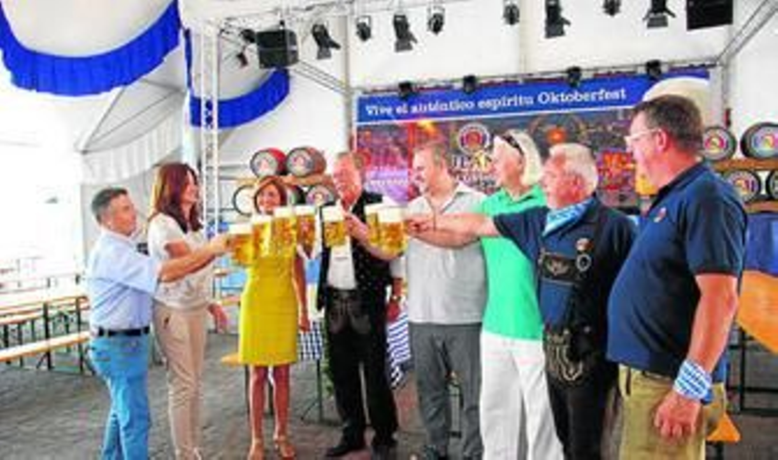 Un Oktoberfest en pleno mes de agosto y en Fuengirola Un Oktoberfest en pleno mes de agosto y en Fuengirola