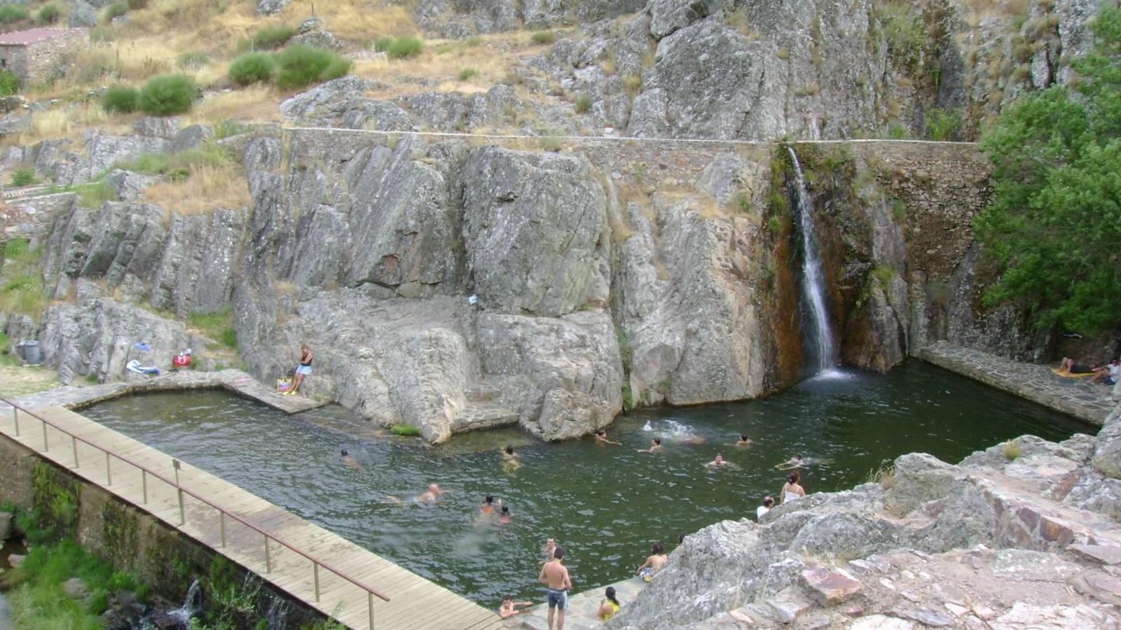 Piscina natural de Penha Garcia Piscina natural de Penha Garcia
