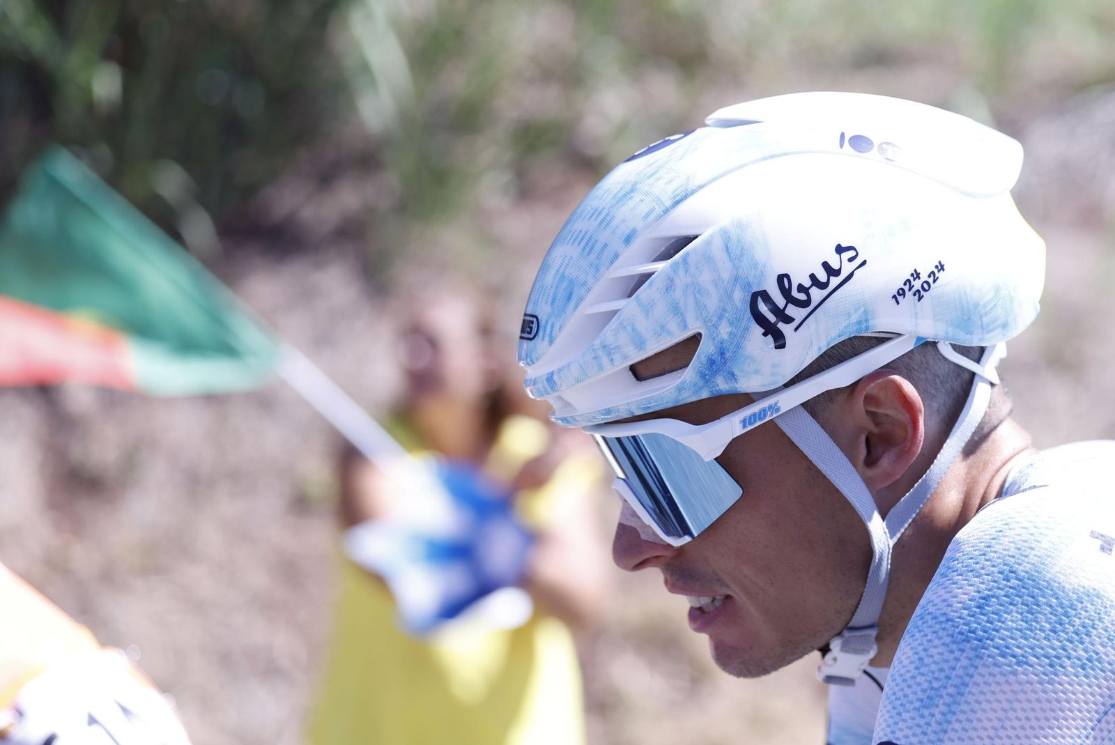 Luis Ángel Maté, protagonista en la fuga de la Vuelta a España