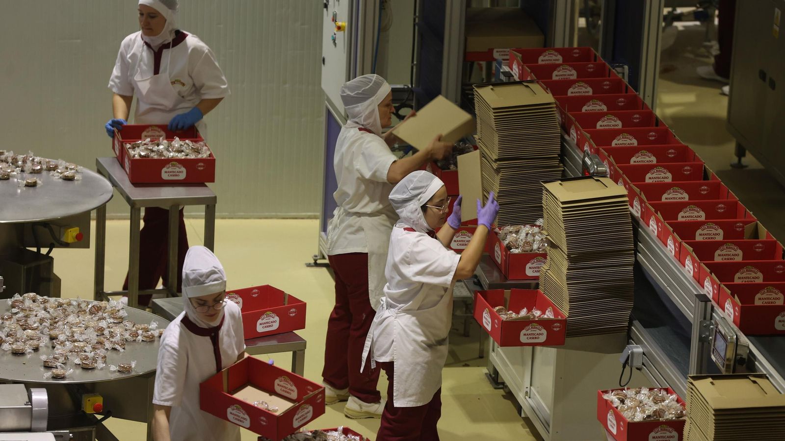 Fábrica de La Muralla en la campaña de Navidad 2024-2025 Fábrica de La Muralla en la campaña de Navidad 2024-2025