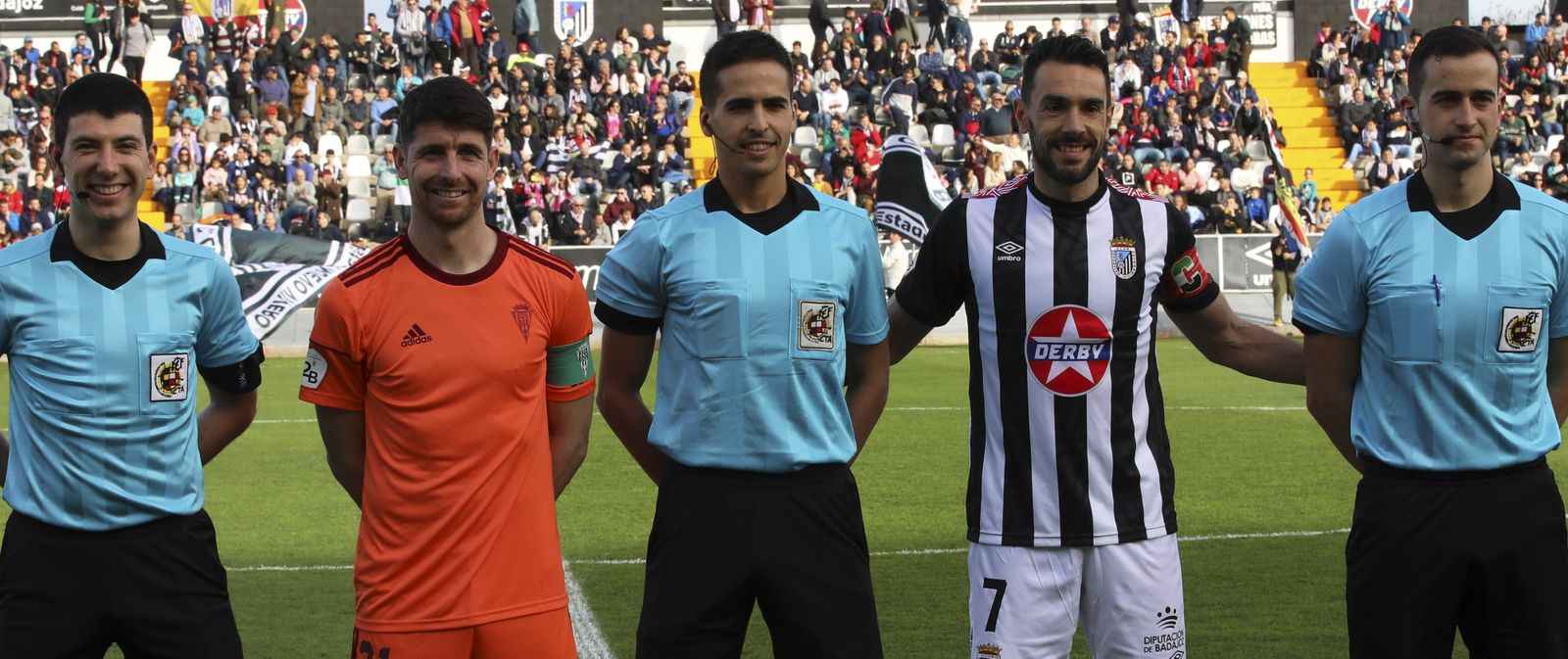 Velasco Arbaiza, durante el Badajoz-Córdoba CF de la 19-20.