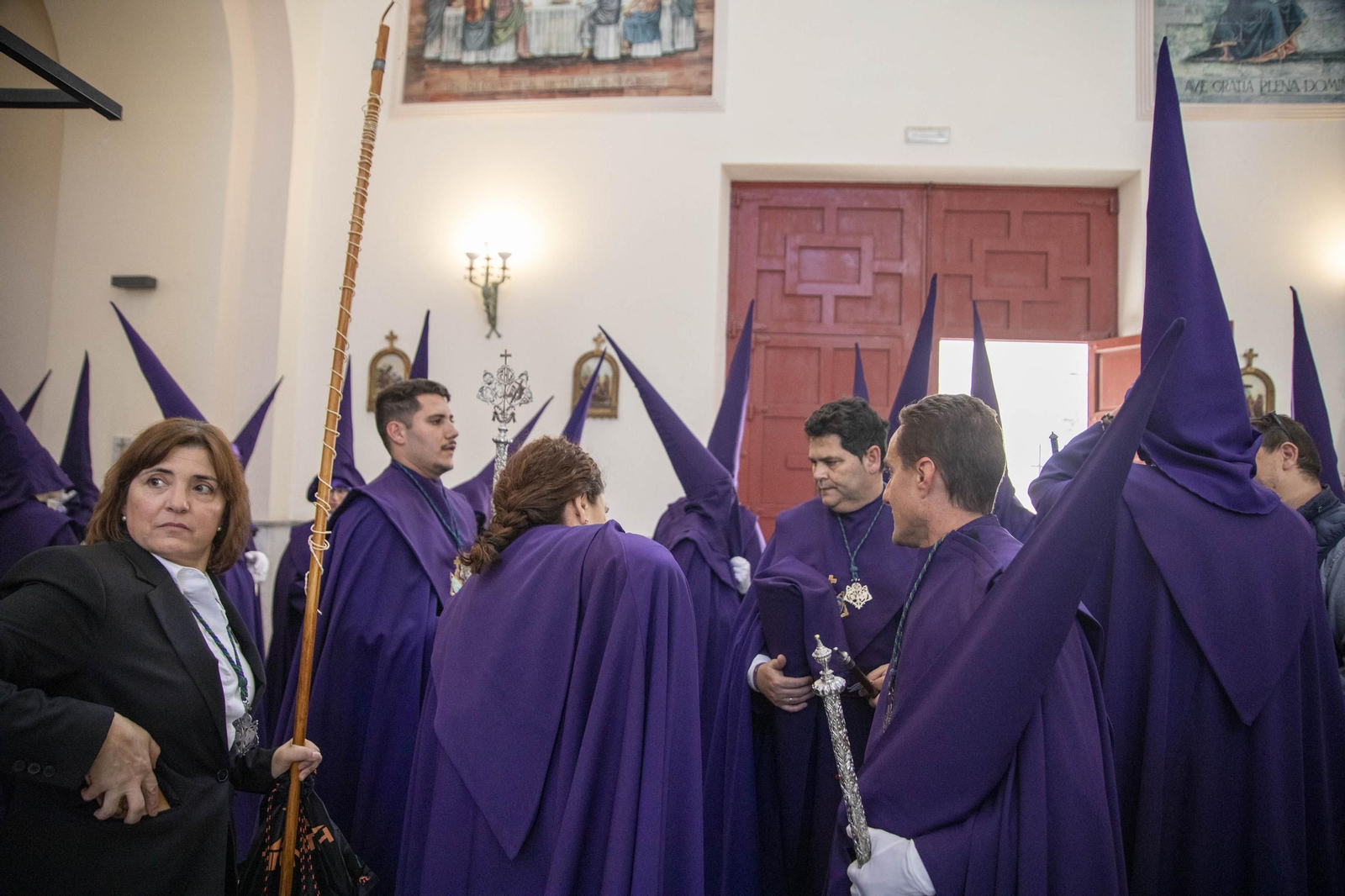Encuentro en la Semana Santa de Almería 2025