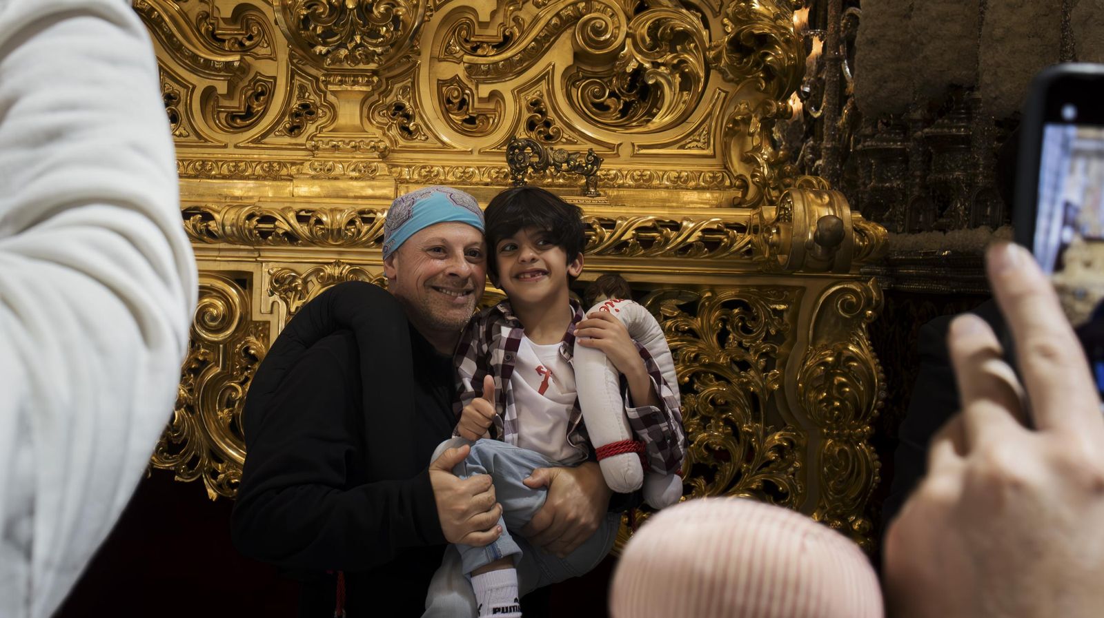 Las imágenes de los regresos del Prendimiento, Candelaria, Amargura y Soberano Poder