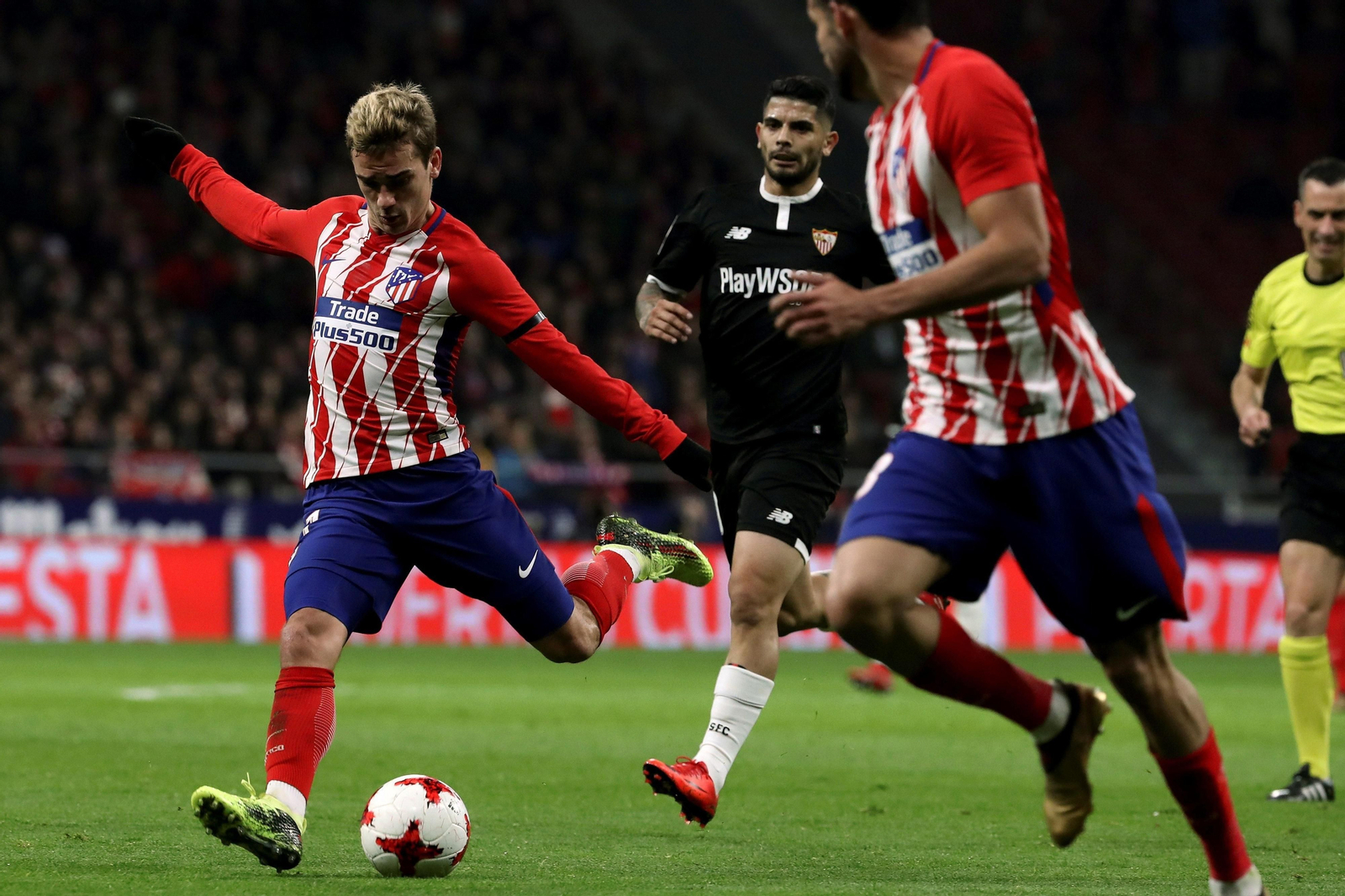 Las imágenes del Atlético de Madrid-Sevilla