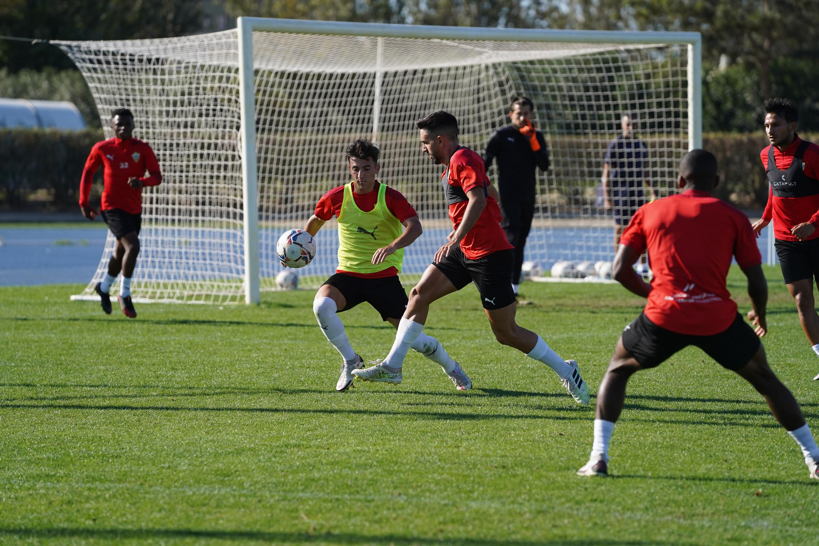 Fotogalería del entrenamiento del Almería, miércoles 11