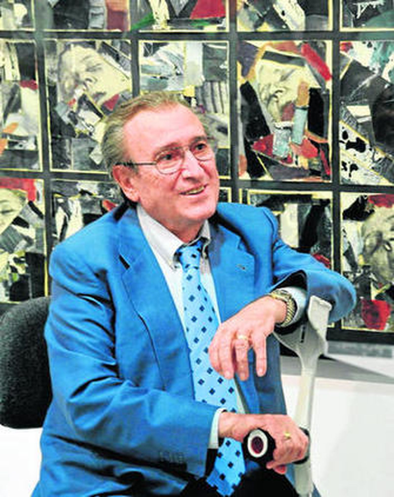 Manolo Escobar muestra parte de su colección de pinturas en Alcobendas