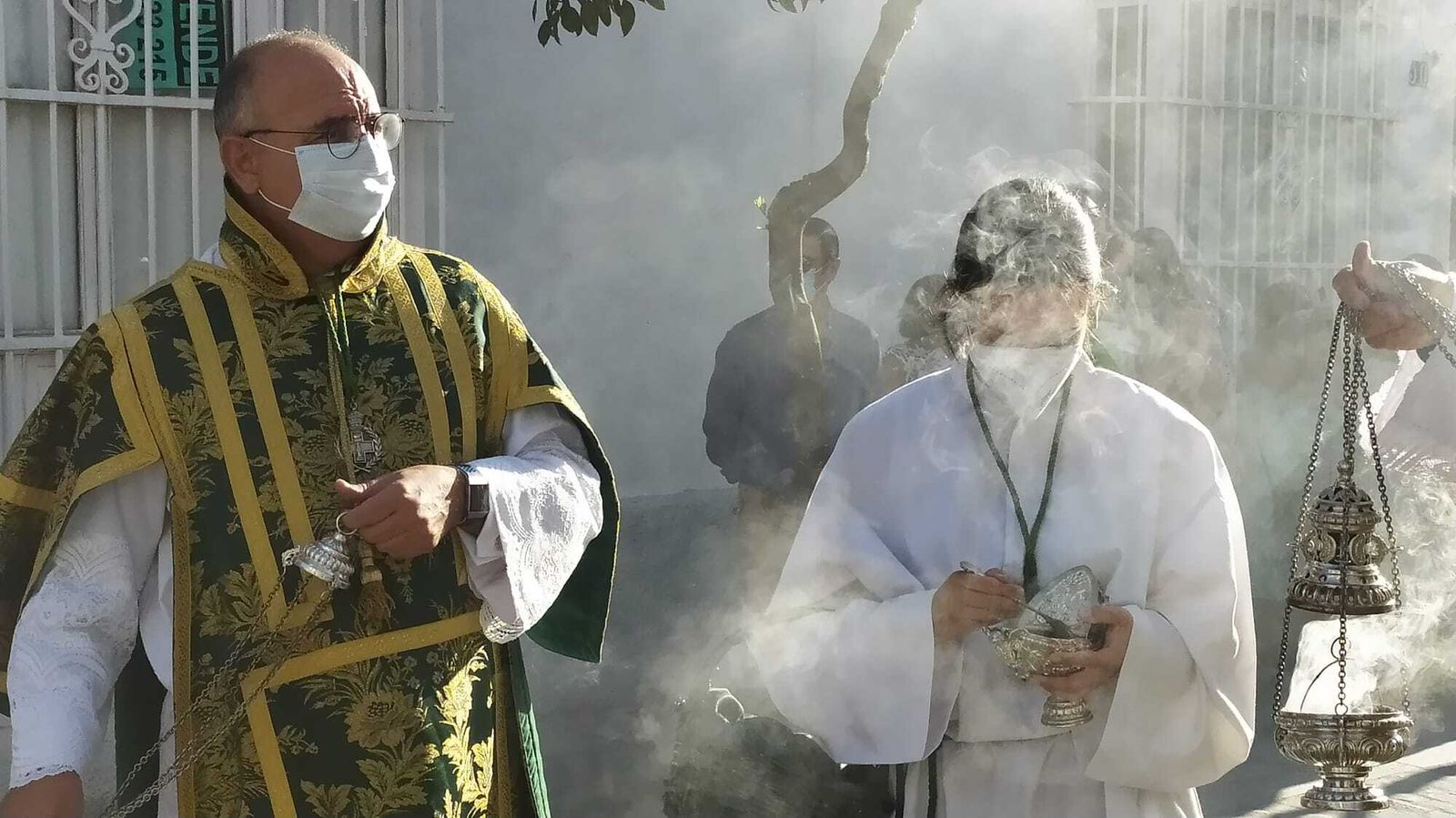 Rosario del Huerto, el primer acto de culto externo en 18 meses de pandemia