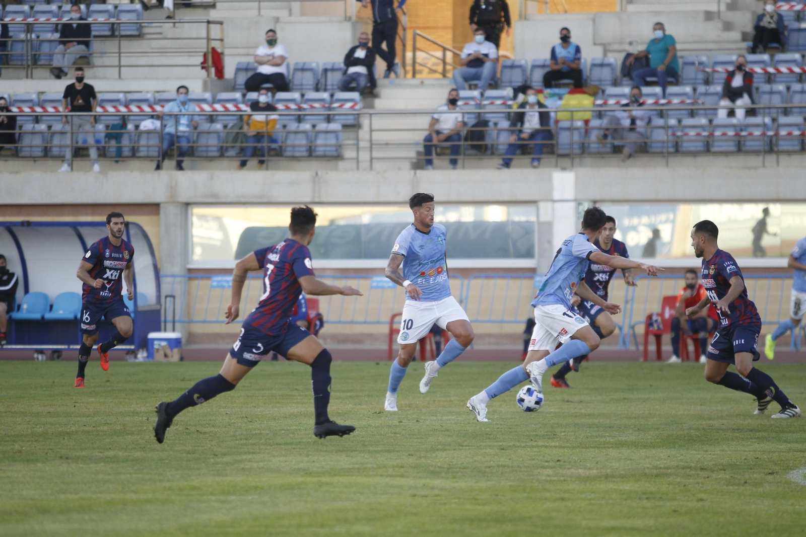 El celeste Leo Ramírez durante un partido en Santo Domingo.
