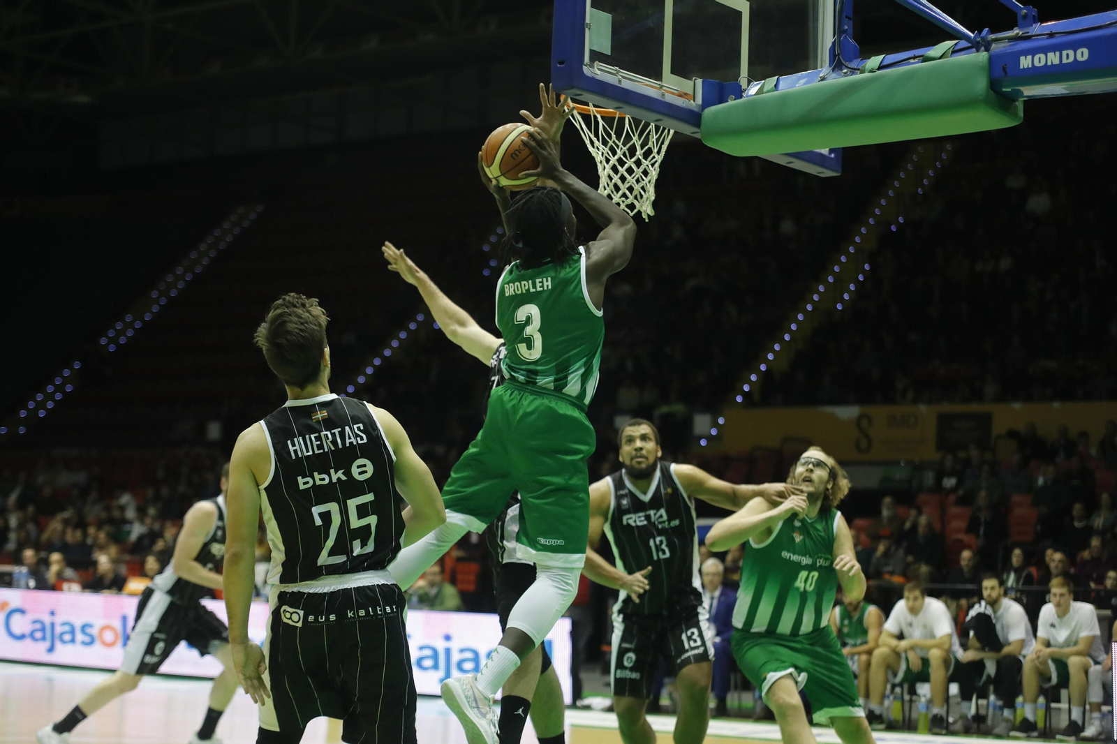 Las imágenes del Betis Energía Plus-Bilbao