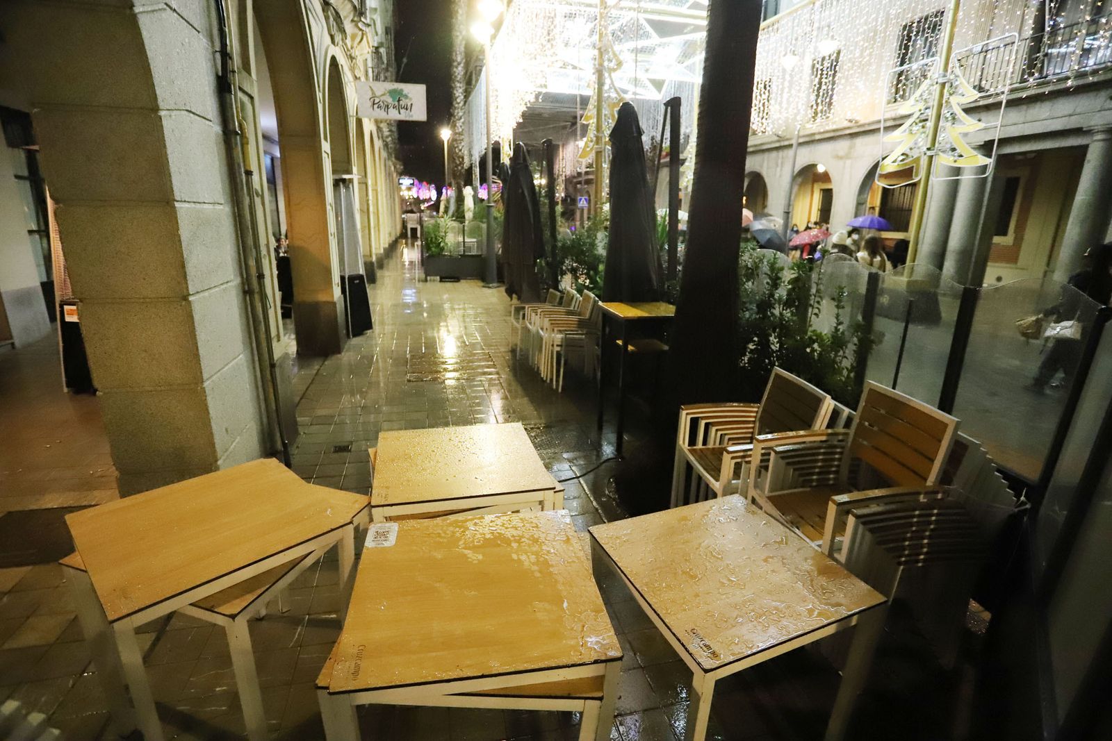 Primer sábado con las nuevas medidas en la hostelería.