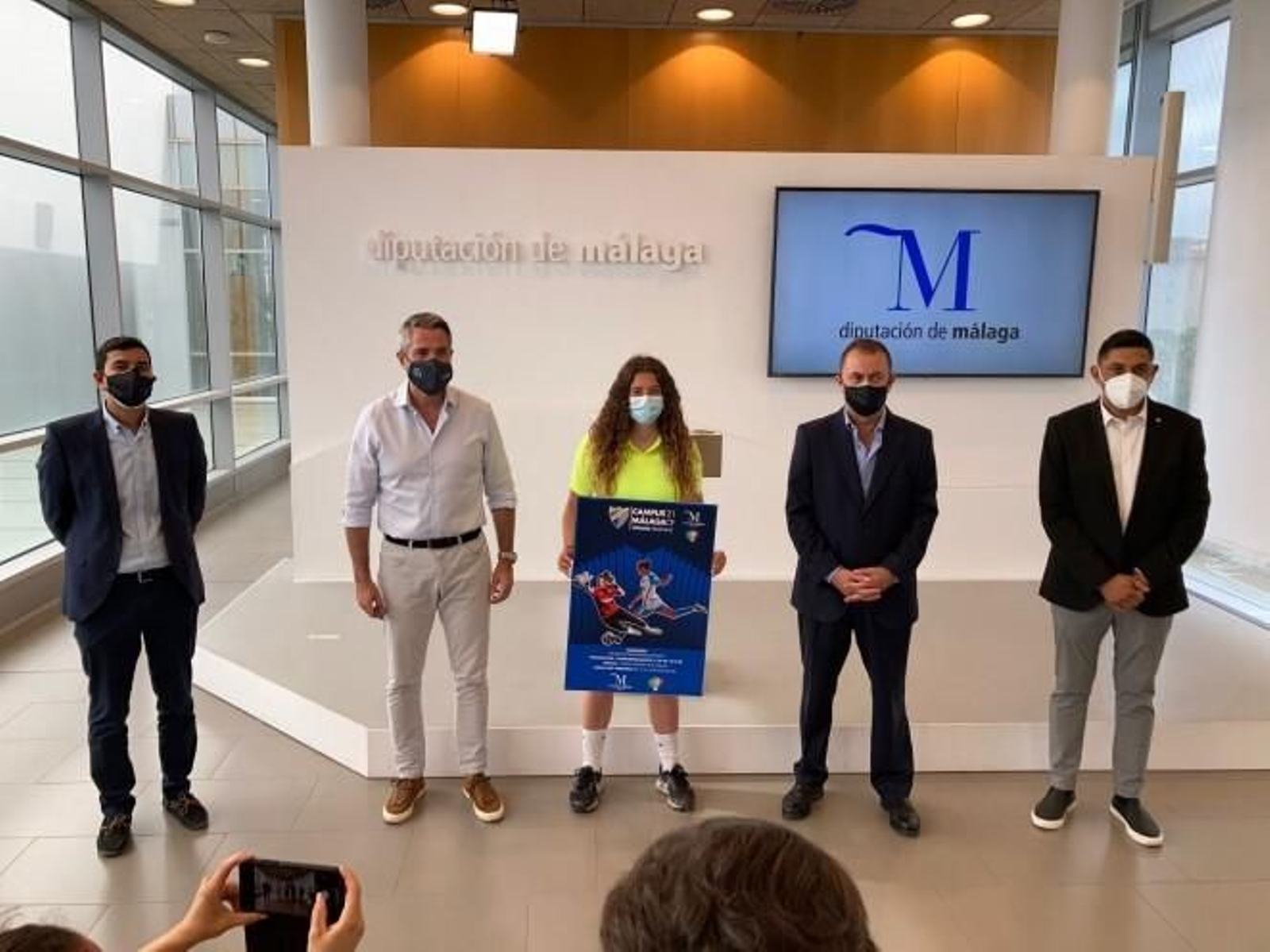 Lucas Rodríguez, Juan Carlos Maldonado, María Arrabal, José María Muñoz y Basti