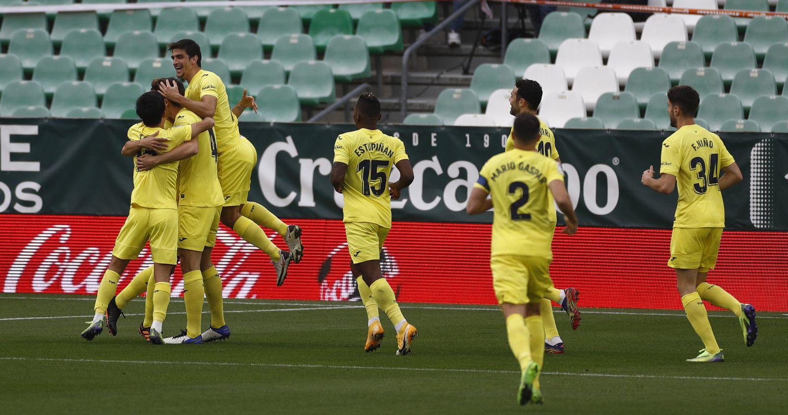 Las imágenes del Betis-Villarreal