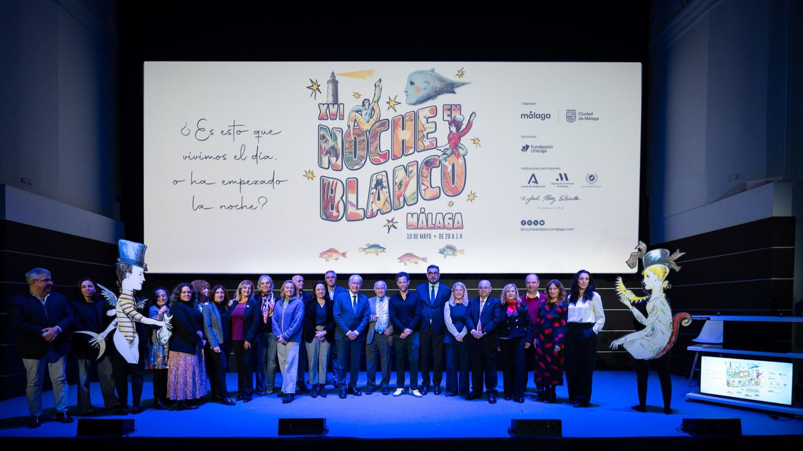 Presentación de la nueva imagen de La Noche en Blanco