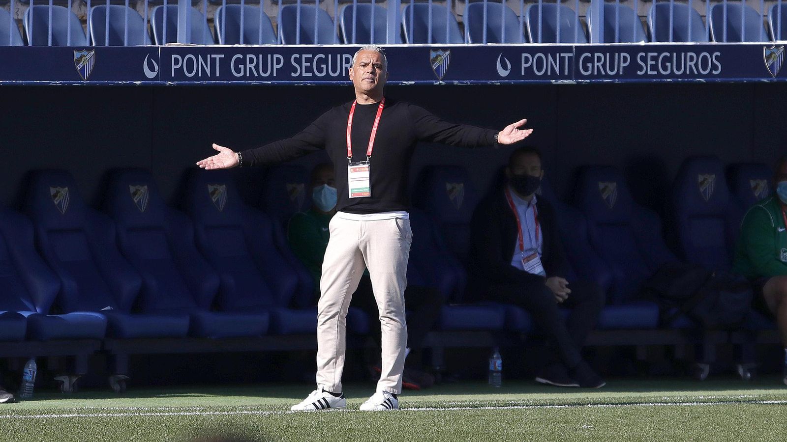 Pellicer, durante la pandemia en un partido.