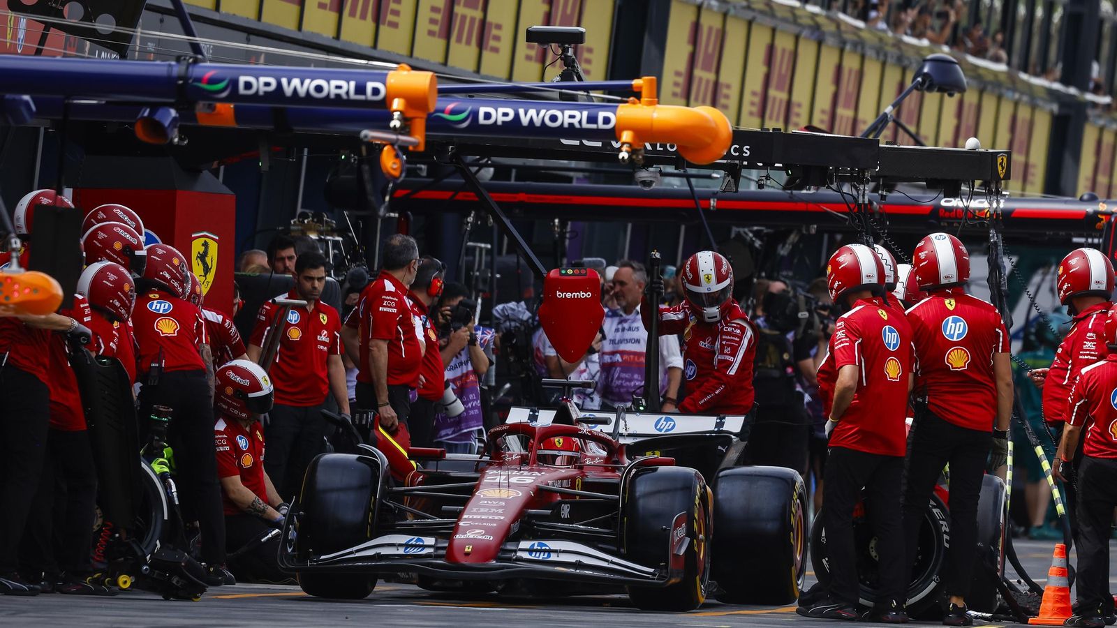 Los fotos del arranque de la Fórmula 1 en Melbourne