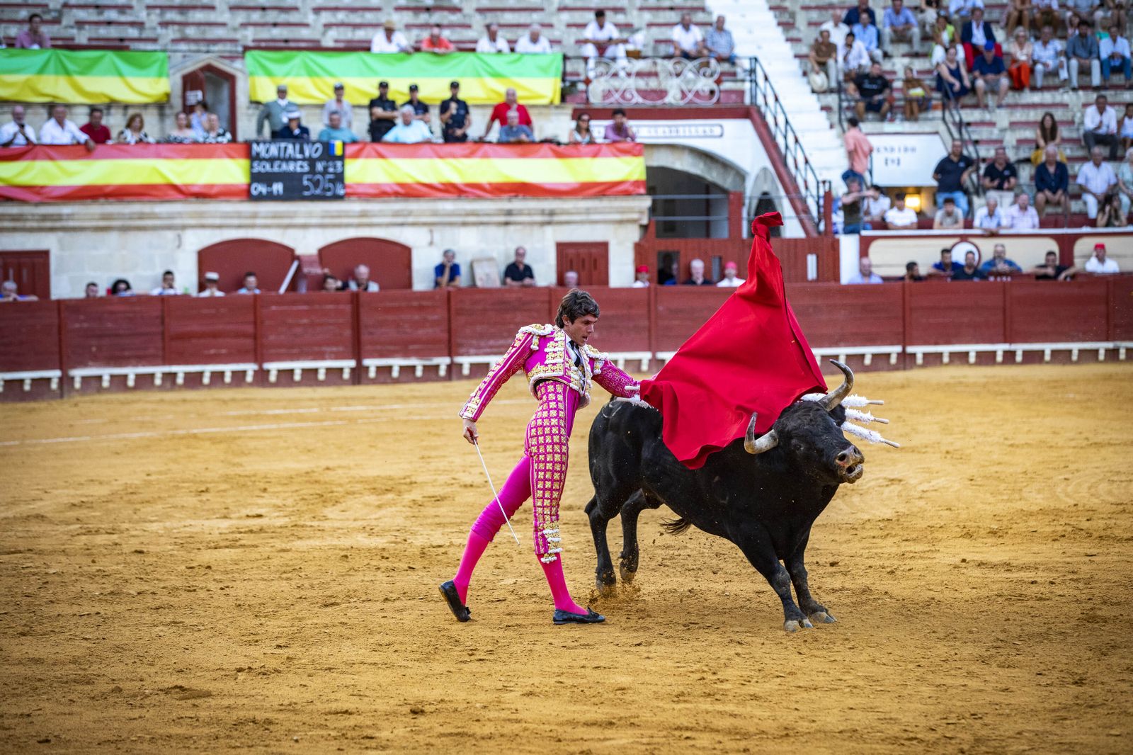 Diego Urdiales, Sebastián Castella y Daniel Luque, en la plaza de toros de El Puerto