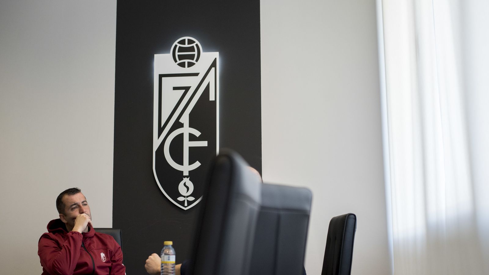 Diego Martínez durante la entrevista concedida a Granada Hoy.