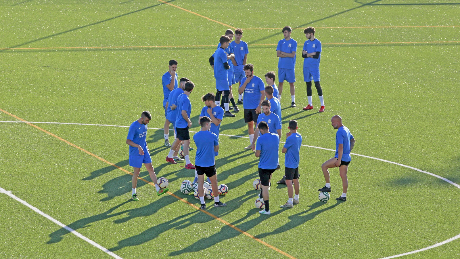 El Jerez Industrial entrenado en Picadueña