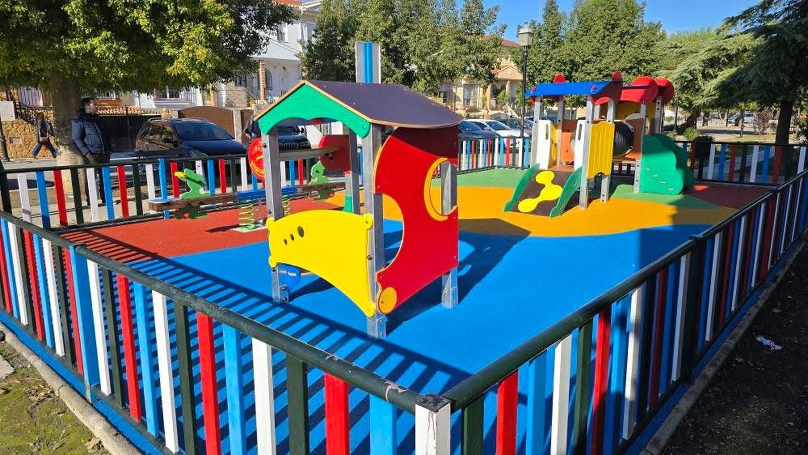El nuevo parque infantil del Paseo Jerónimo de Rueda