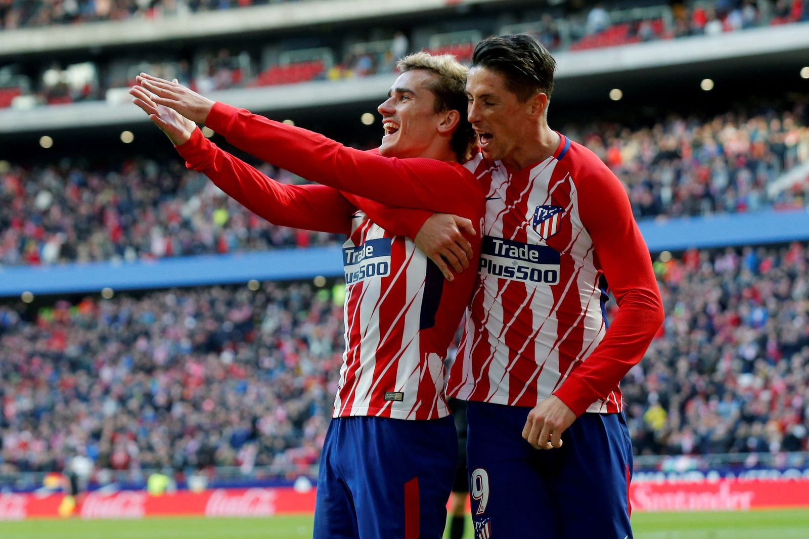 Griezmann y Fernando Torres
