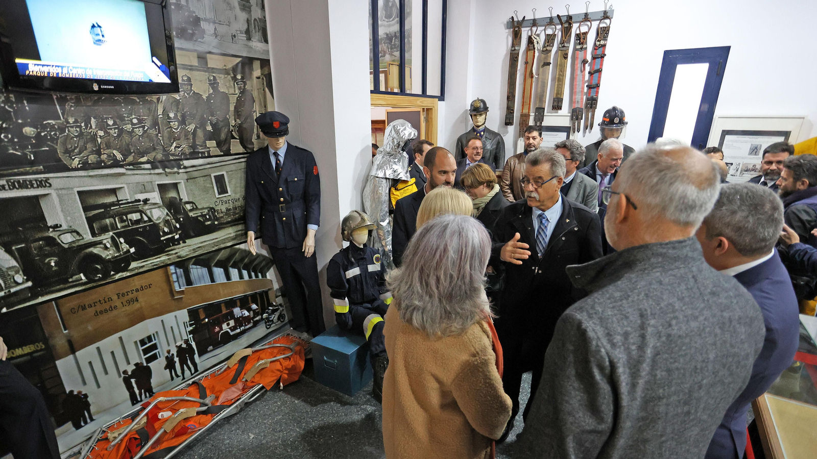 Actos por el Día del Patrón de los Bomberos en Jerez