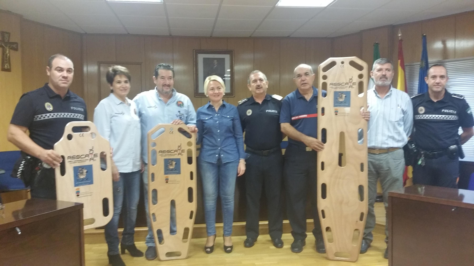 Presentación de los nuevos dispositivos para rescates.