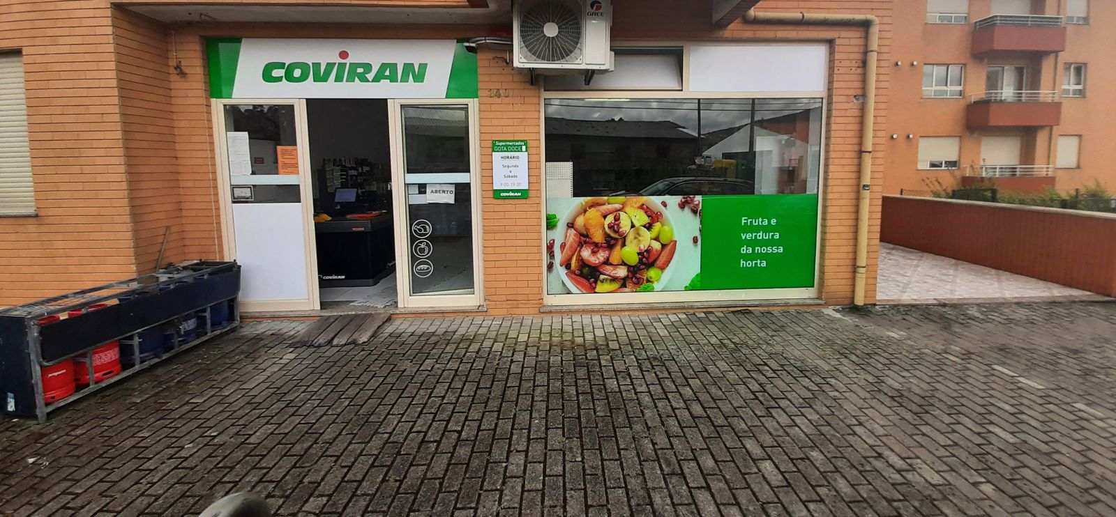 Establecimiento de Covirán con el modelo de proximidad en Baltar-Paredes, en el distrito de Oporto (Portugal)