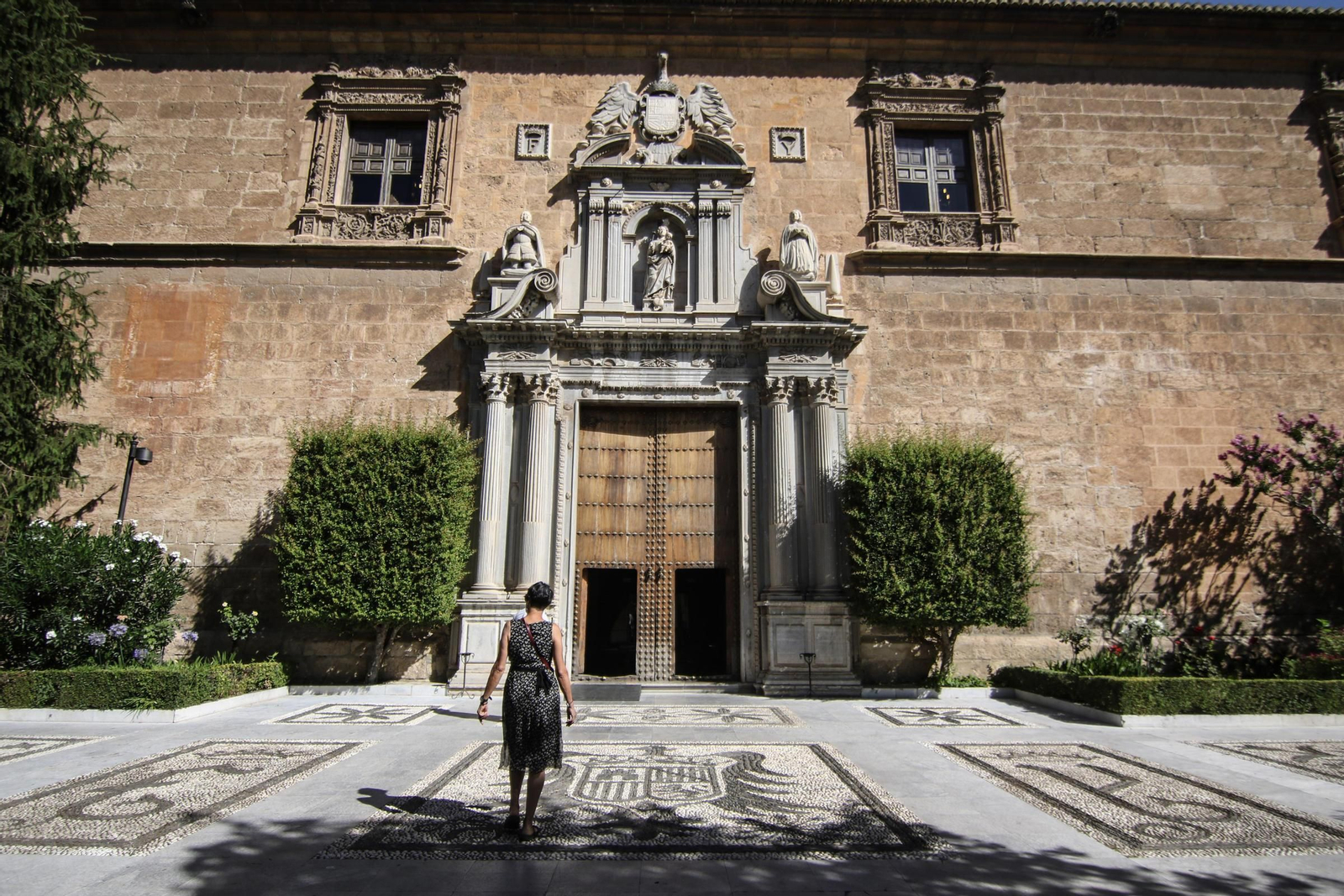 Imagen de archivo del Hospital Real, sede institucional de la Universidad de Granada