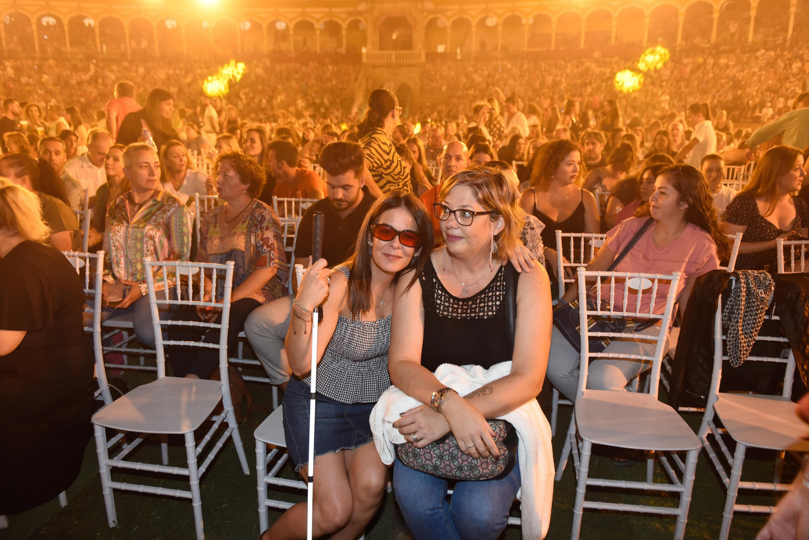 Ambiente en el concierto de Vanesa Martín en Sevilla