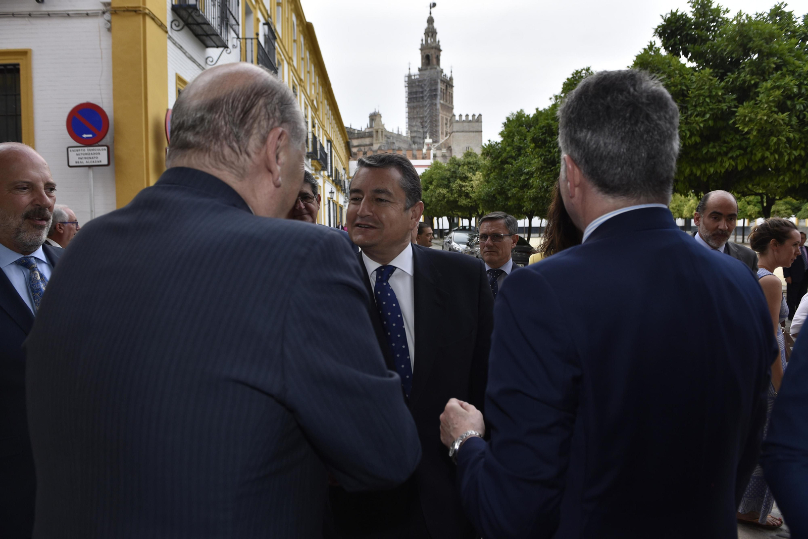 Los asistentes al VII Premio Manuel Clavero