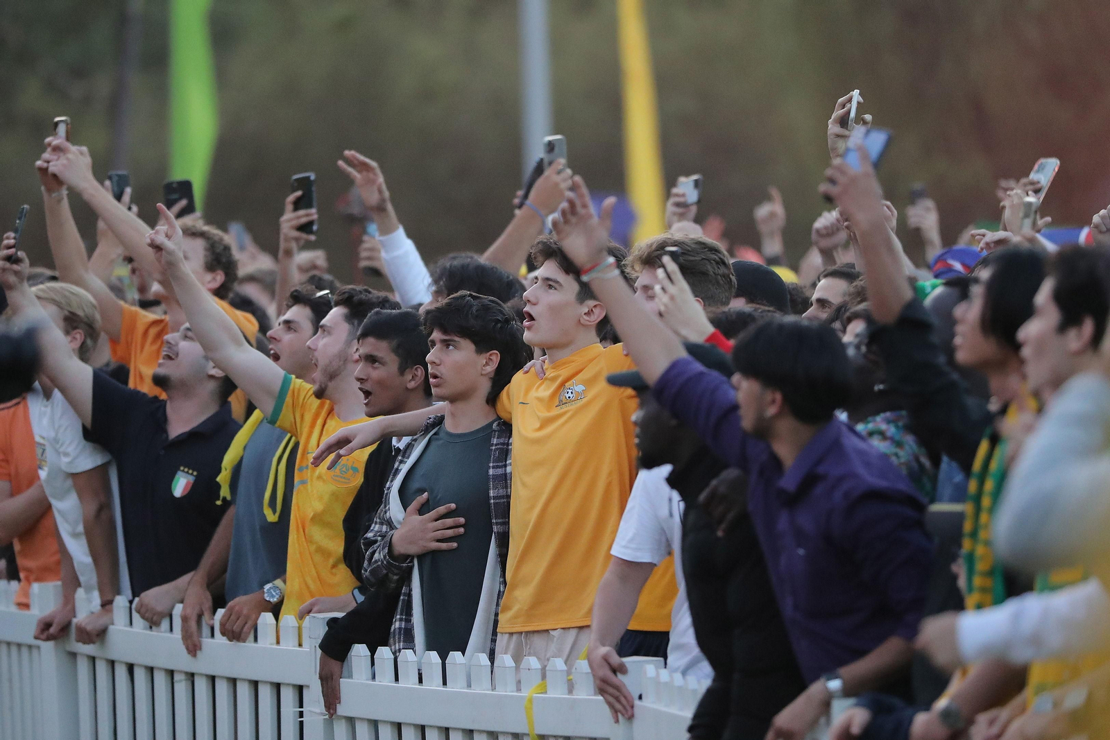 Las fotos del Argentina - Australia