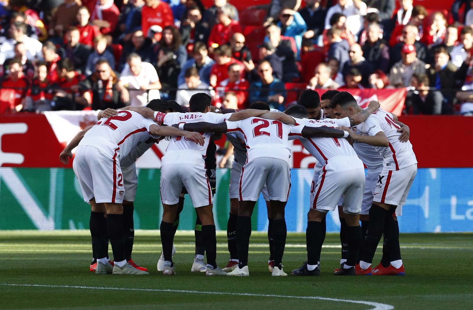 Todas las fotos del Sevilla-Rayo Vallecano