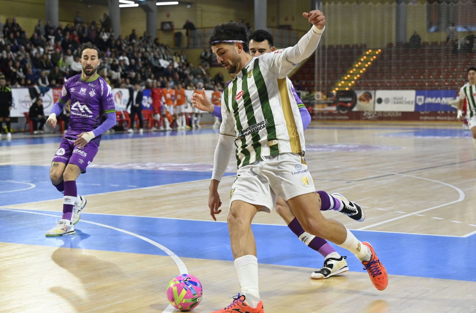 Las mejores fotos del ambiente en Vista Alegre para el Córdoba Patrimonio - Palma Futsal