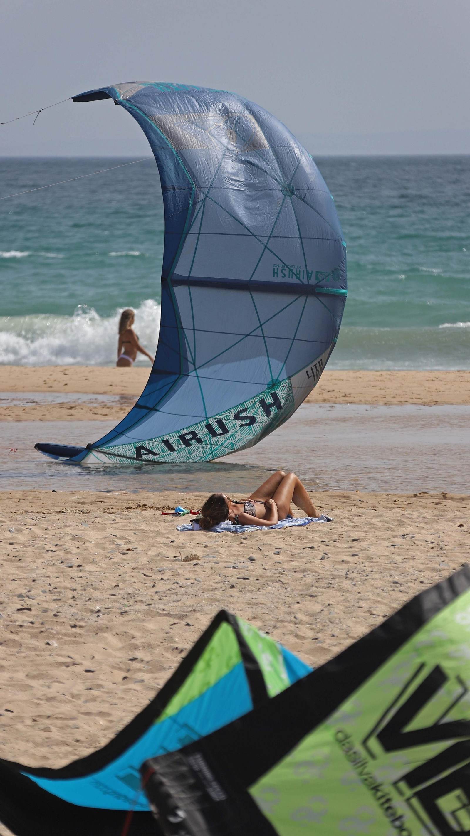El calor llenas la playas el primer fin de semana de agosto
