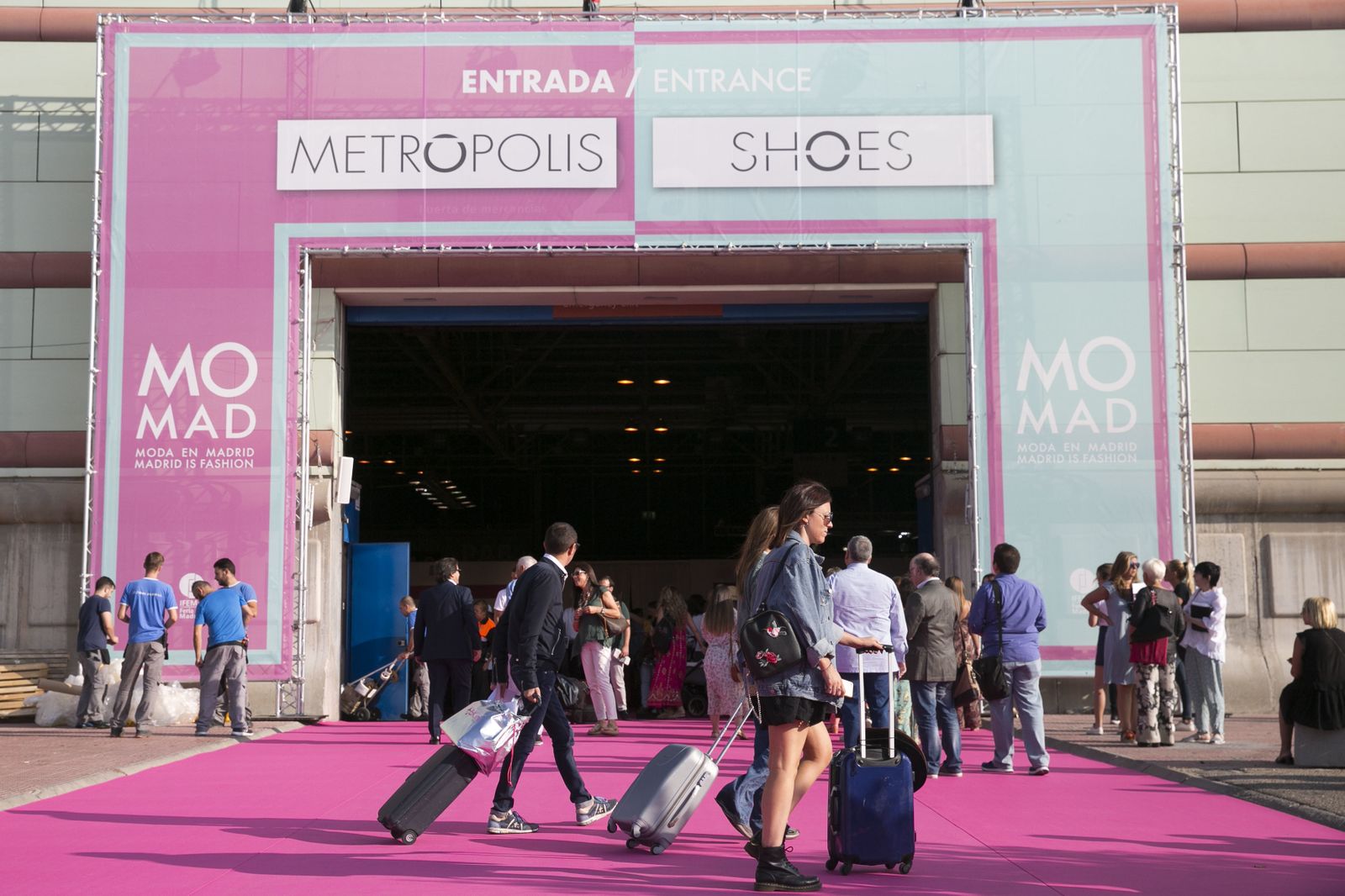 Vista de la entrada a Ifema en la edición del año pasado de Momad.